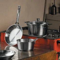 CRISTEL Casserole inox brossé