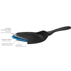 CRISTEL Crêpière aluminium - anti-adhésif Exceliss+