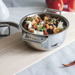 CRISTEL Mini faitout inox