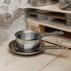 CRISTEL Poêle en inox brossé