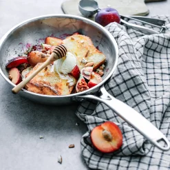 CRISTEL Poêle sautoir inox