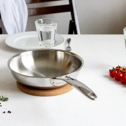 CRISTEL Poêle sautoir inox