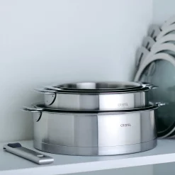 CRISTEL Sauteuse inox anti-adhésive Exceliss+ amovible