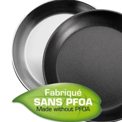 CRISTEL Sauteuse inox antiadhésive Multiply amovible