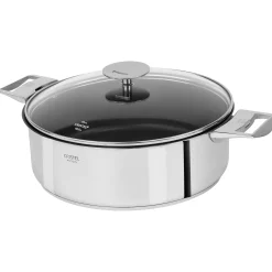 CRISTEL Sauteuse inox antiadhésive Multiply amovible