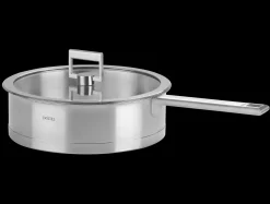 CRISTEL Sauteuse inox avec couvercle plat