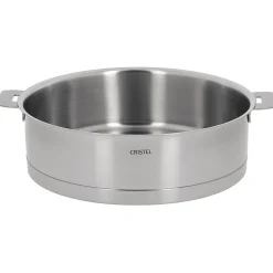 CRISTEL Sauteuse inox brossé amovible
