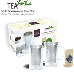 CRISTEL Set cadeau « Tea for Two »