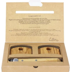 CRISTEL Set poignée et anses Casteline bois