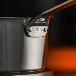 CRISTEL Série 3 casseroles en inox brossé