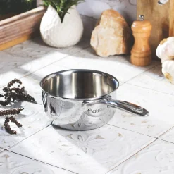 CRISTEL Série de 3 casseroles inox