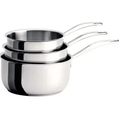 CRISTEL Série de 3 casseroles Master