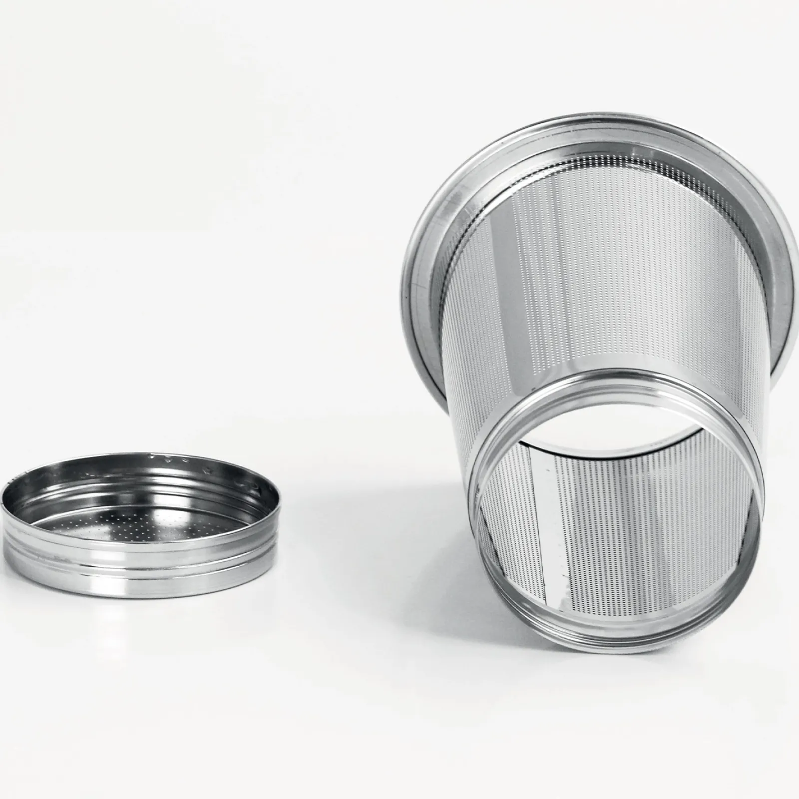 CRISTEL Verbena - mug en verre double paroi avec filtre dévissable